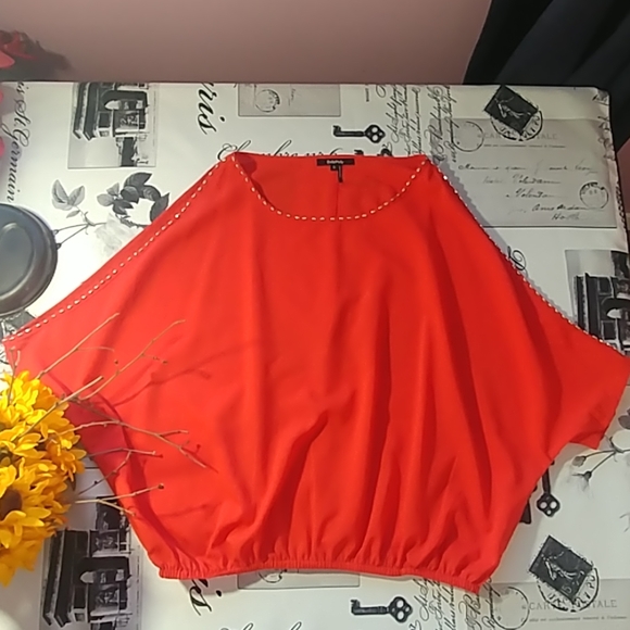 RolyPoly orange blouse - Picture 7 of 8